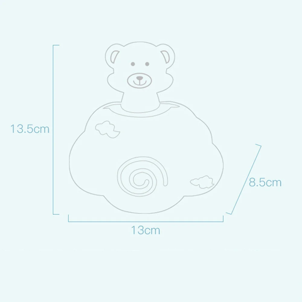 Urocze Kreskówkowe Zwierzątka Fontanna Zabawka do Kąpieli Kreatywna Chmurka Zabawka do Pływania w Basenie