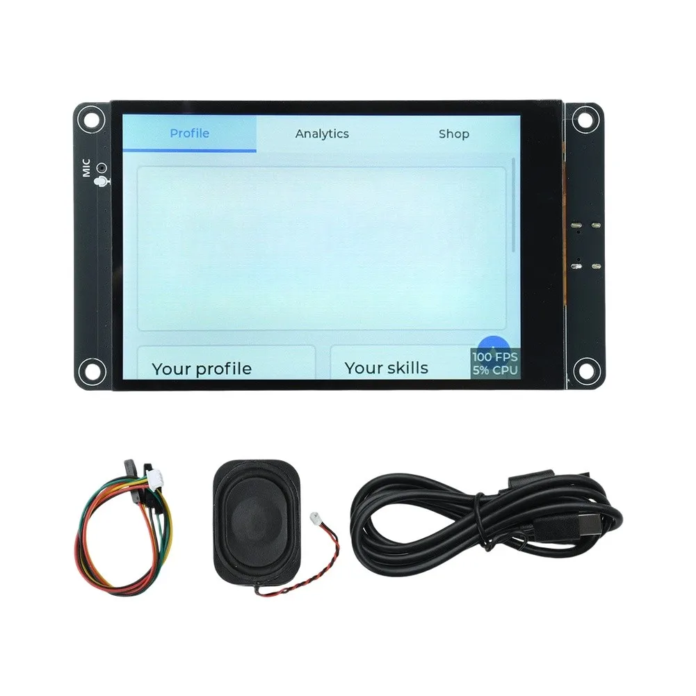 4.0 Inch IPS Capacitive Touch Screen 320x480 Resolution Smart Display Module With AI Support For Industrial Electronics