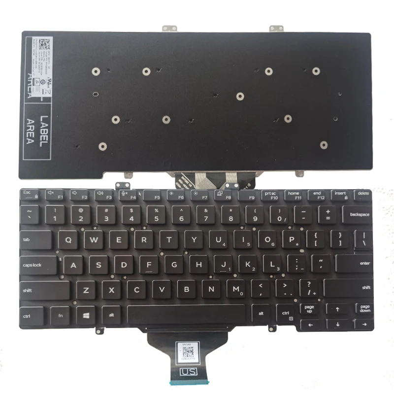 New US laptop keyboard For DELL Latitude 5400 5401  English keyboard NO Pointing stick NO frame NO backlight