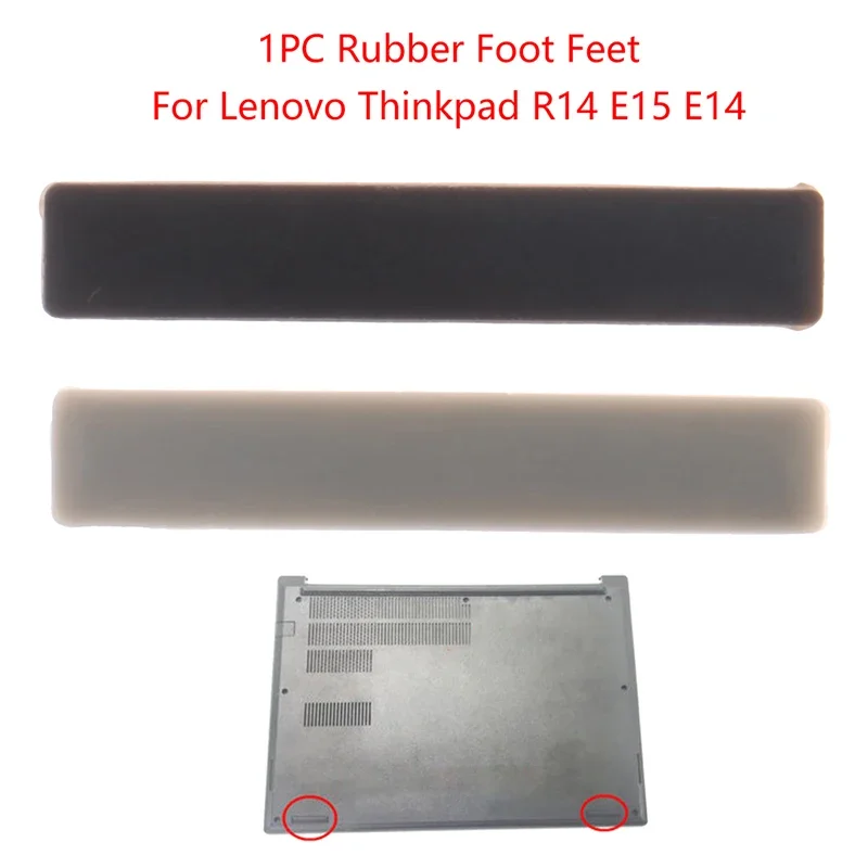 

1Pcs Laptop Rubber Foot Feet Bottom Base Cover Replacement For Thinkpad R14 E15 E14 Supplies