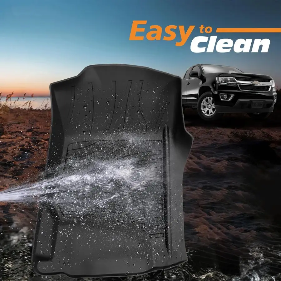 الحصير لسيارة Ford F150 SuperCrew 20152025 بما في ذلك 2225 البرق مع تخزين مسطح قابل للطي مخصص مناسب للدلو الأمامي الخلفي #6