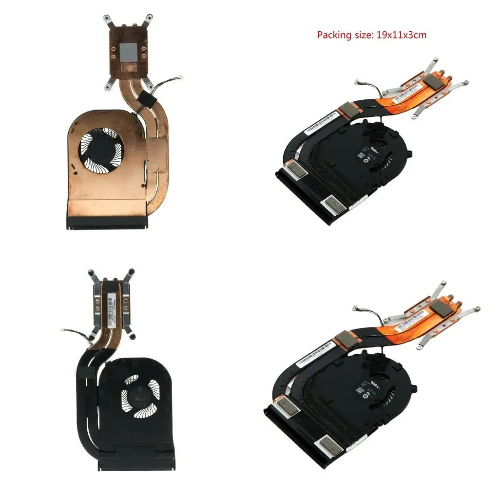 

652F Original CPU Cooler FAN Laptop Cooling Radiator for ThinkPads 00UR984