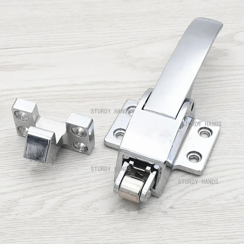 

Замок двери духовки с морозильной камерой из цинкового сплава с регулируемой ручкой, подходит для двери электропечи с морозильной камерой и холодильником