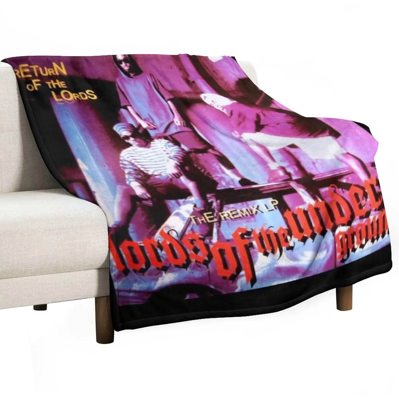 Lords Of The Underground - Return Of The Throw Blanket Luxury St Picnic Luxury Summer Beddings Decorative Sofa Nap Blankets