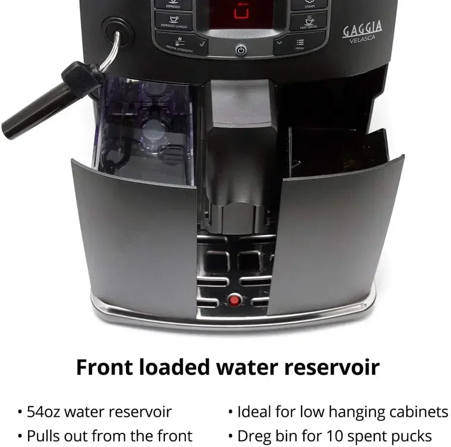 Gaggia Velasca Espresso Machine,54 ounces Black