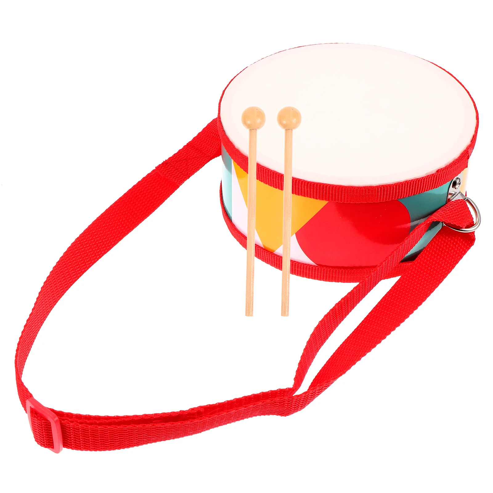 1 مجموعة على الوجهين الصغيرة كمين طبل قرع أداة التعليمية الموسيقى مجموعة طبلة لتنمية الدماغ #1