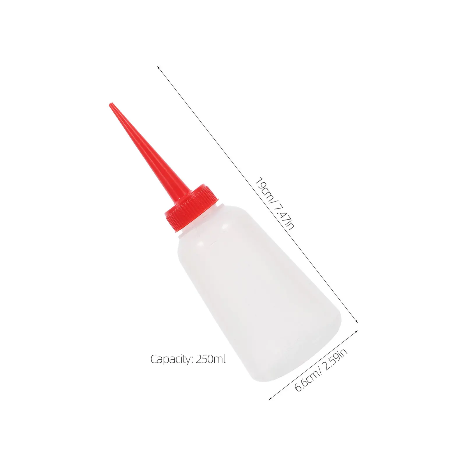 5Pcs Sewing Machine Oil Bottle 250Ml Plastic Long Nozzle Oiler Accurate Embroidery Oil Applicator Power Tool Oiler Sewing view 5