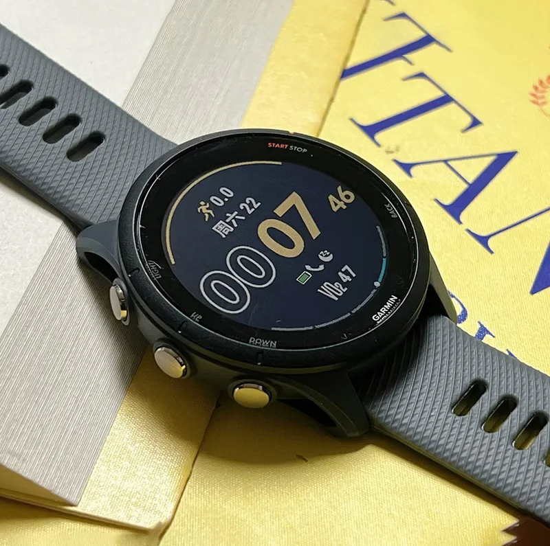 Garmin Forerunner 255 ساعة ذكية احترافية للجري 1.3 بوصة شاشة ملونة 14 يومًا عمر البطارية 5ATM مقاومة للماء GPS ساعة رياضية #5