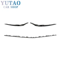 Front Spoiler Splitters Deflector Chrome Plating Bumper Lip For Mercedes Benz CLA W117 C117 1178854900 1178855000 1178855100