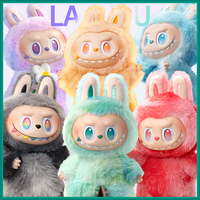 New Labubu V3 The Monsters Big Into Energy Series Vinyl Plush Pendant Blind Box Gradient Color Doll Action Figure Keychain Gift