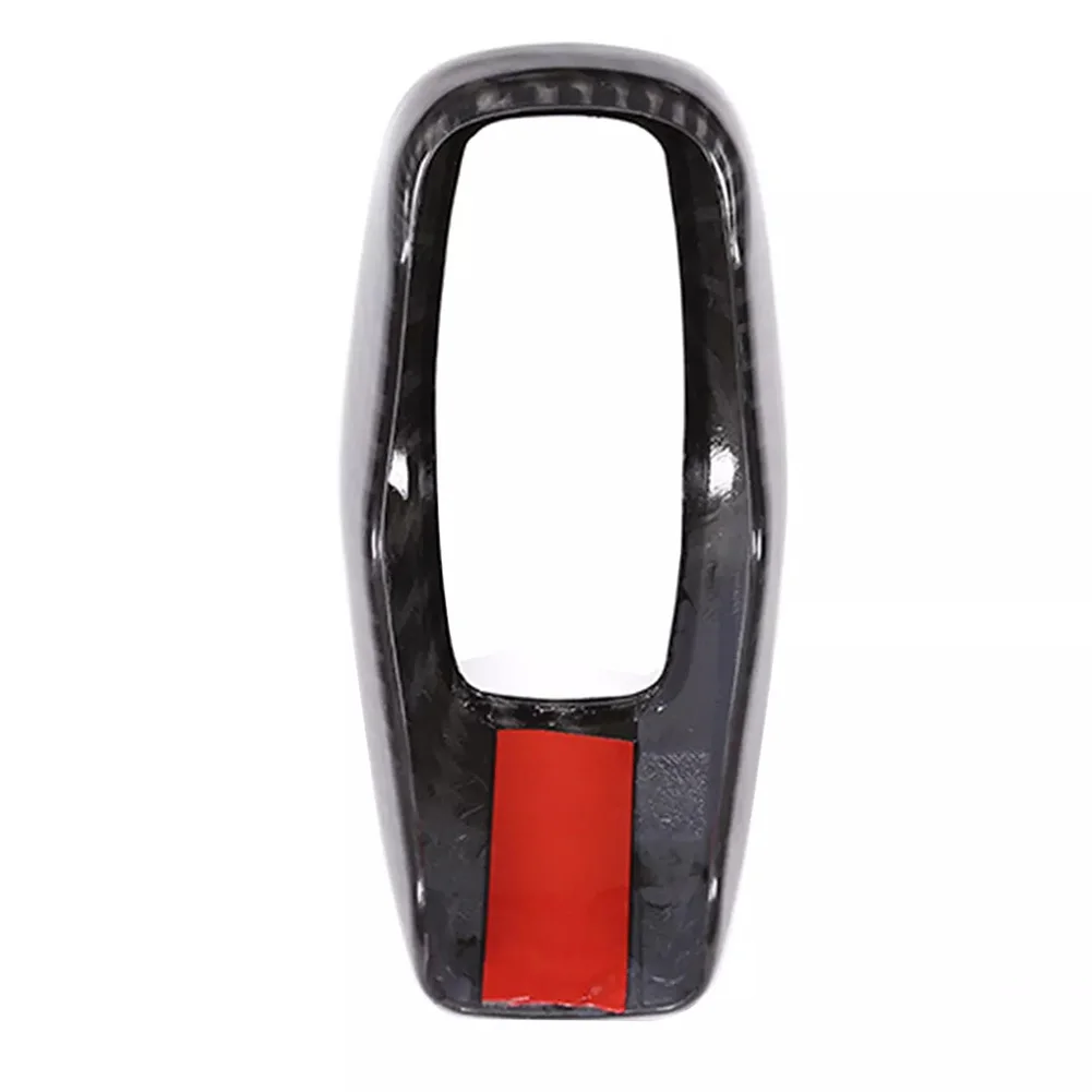 Car Interior Modification Carbon Fiber Gear Shift Knob Car Accessory As Picture Shows 2018-2021 Fitment High Reliability