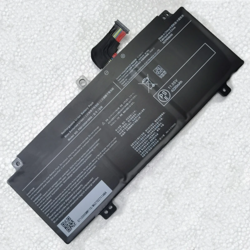 

New PS0123NA1BRS Laptop Battery 11.55V 48.7Wh 4220mAh For Toshiba Dynabook Portege PS0123NA Tablet PC