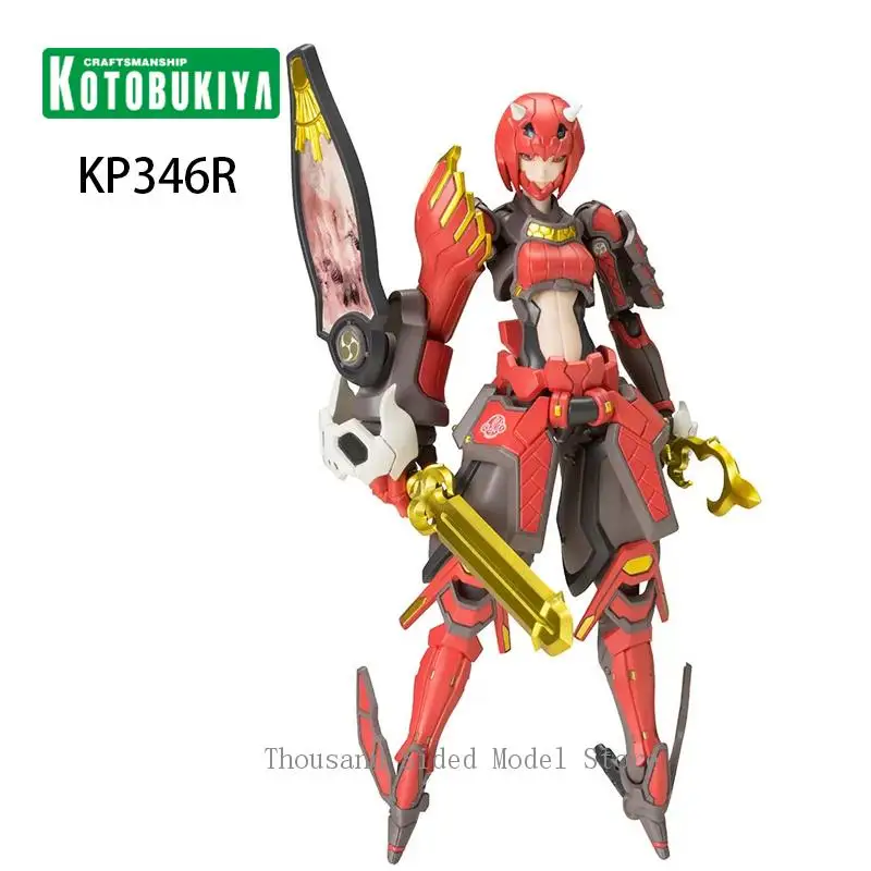 

Оригинальная серия Kotobukiya KP346R Phantasy Star 1/12, Vermilion Guardian Shiki, сборная модель, экшн-фигурка, коллекционные игрушки, 15 см