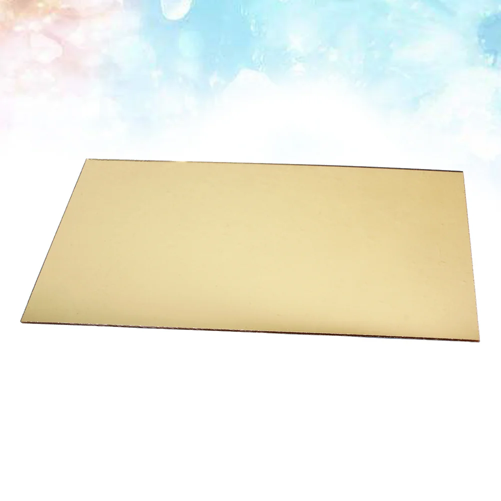 44 X Acrylic Pickguard Blank Material Blanks Electric Guitar Customization Acoustic Golden Mirror