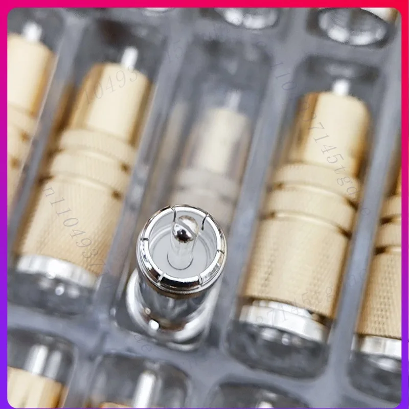 4Pcs Silver Plated RCA Plug for Audio Coaxial Cable Color Random