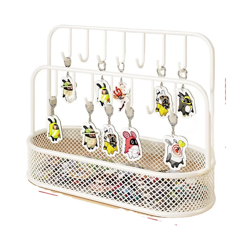 

Ba Chi Pendant Display Rack, Desktop Keychain, Millet Collection, Humanoid Standing Brand, Eating Cereals Mini Goo Card Storage