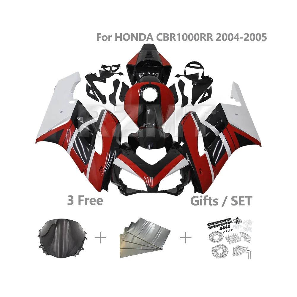 

Motorcycle Fairing Kit FOR HONDA CBR1000RRR 2004-2005 CBR 1000RR ABS Injection Customized Fairings Body Parts Set H1005-1020b