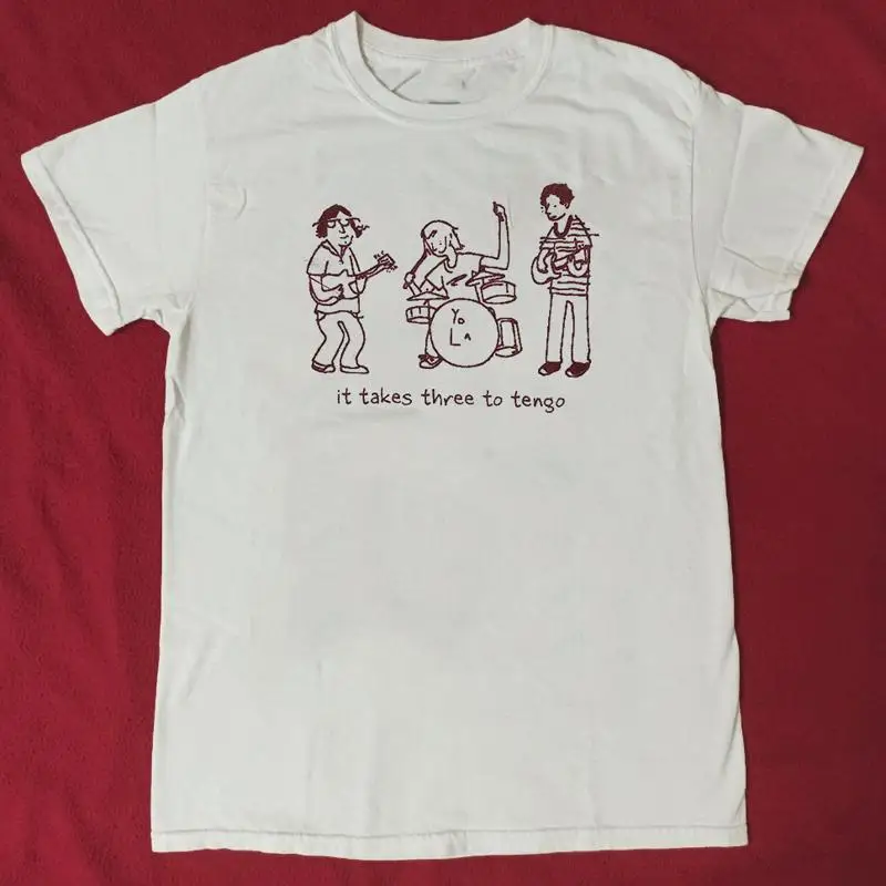 YO LA TENGO Band It يأخذ ثلاثة إلى تي شيرت كامل الحجم S 5XL