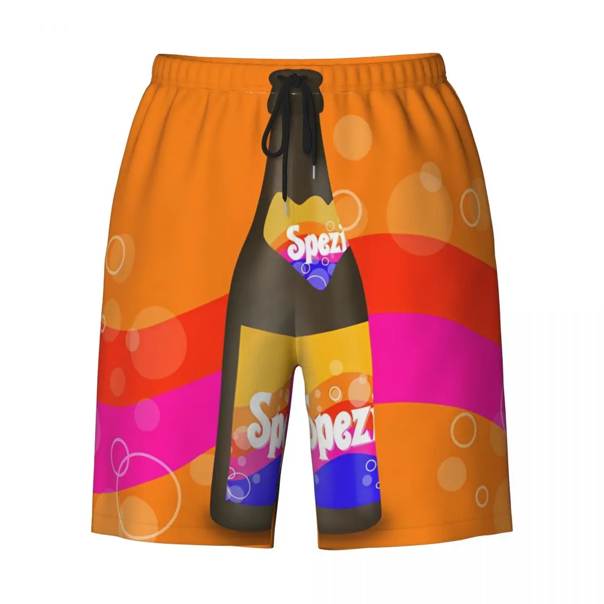 Summer Gym Shorts Men's Paulaner Spezi Sports Surf Germany Soda Drink Beach Short Pants Casual Fast Dry Swim Trunks Plus Size