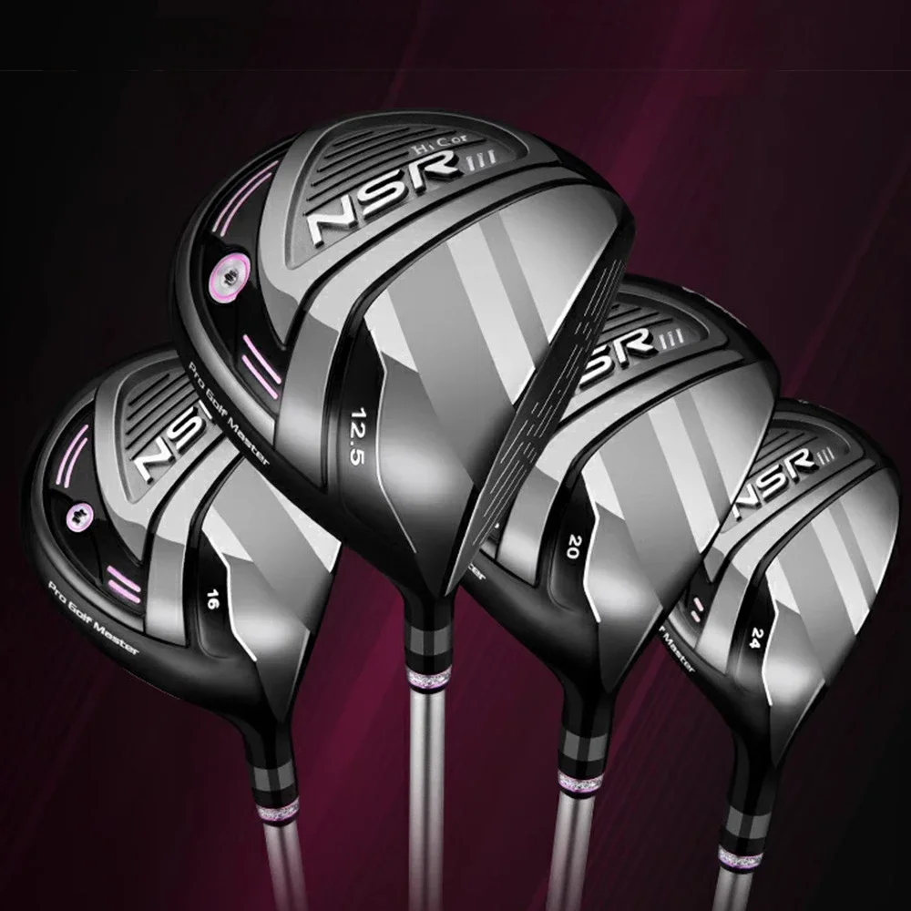 PGM NSR III Golf Clubs for Women Right Handed No. 1/No. 3/No. 5 Driver Titanium No. 1 Carbon Shaft High Rebound MG041