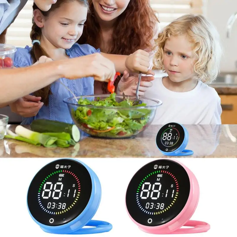 

Silent Visual Classroom Timer 60-Minute Countdown Timer For Kids And Adults Kids Learning Clocks For Homeschool Supplies