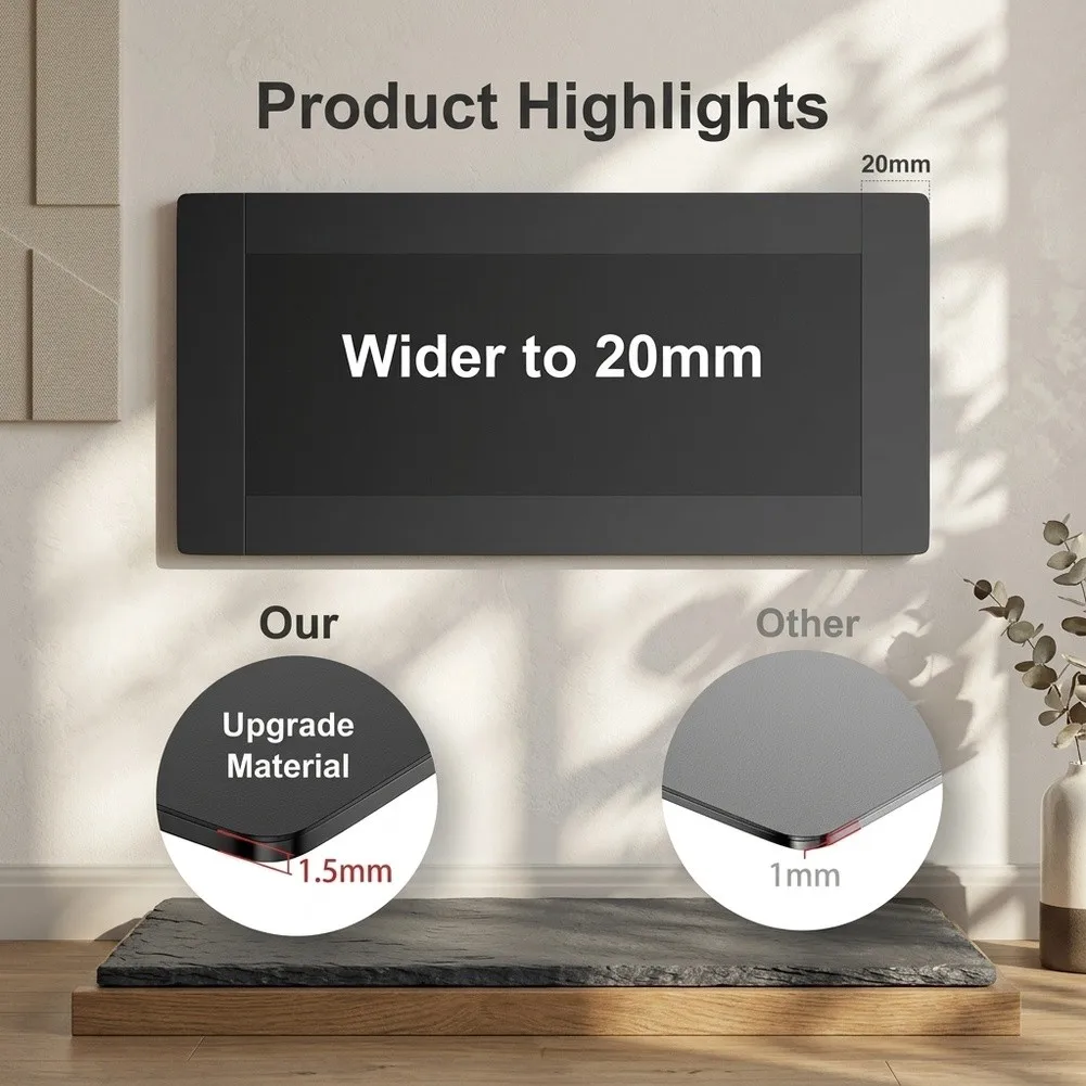 Black Magnetic Vent Covers for Steel Floor Grilles 31x15x1.5cm PVC Air Vent Filter Pack of 3 Tight Closure Design