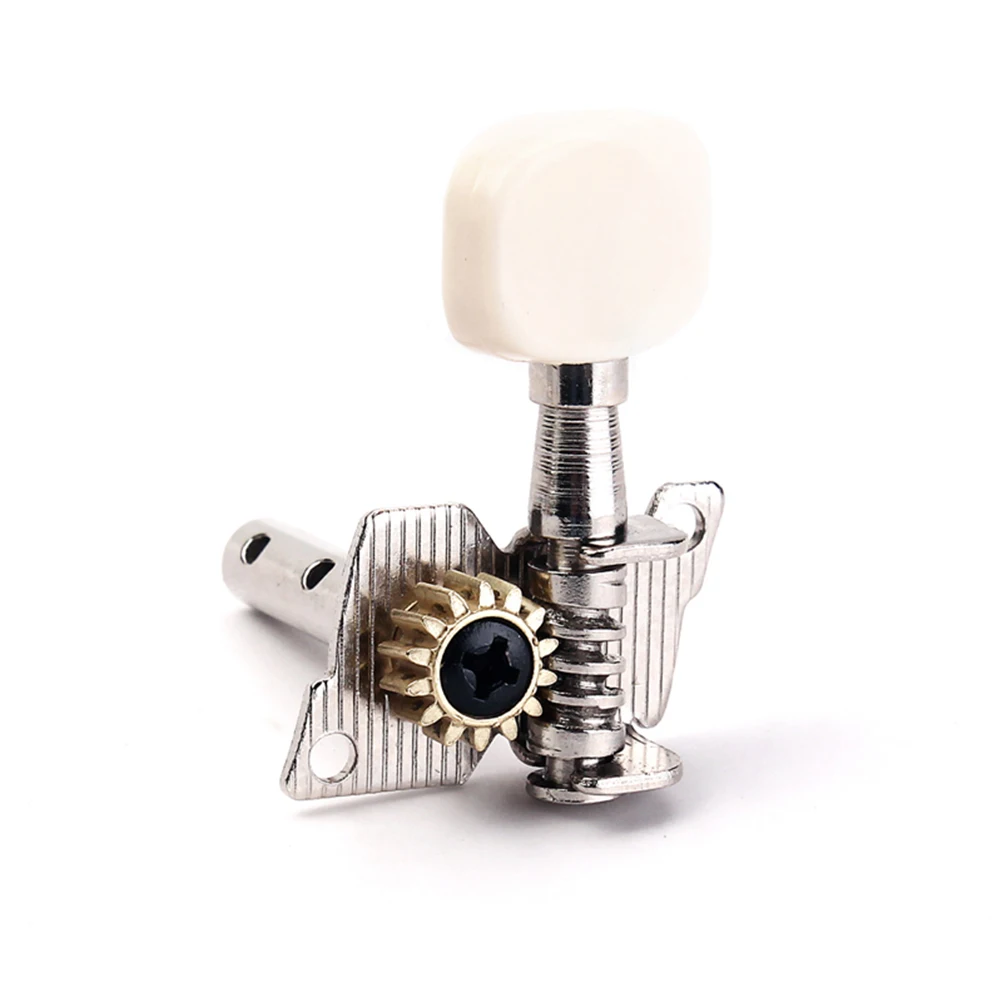 

2 Pair Ukulele Acoustic Guitar Headstock Tuning Pegs for Electric Gitars Accessories Machine Tuner Flat
