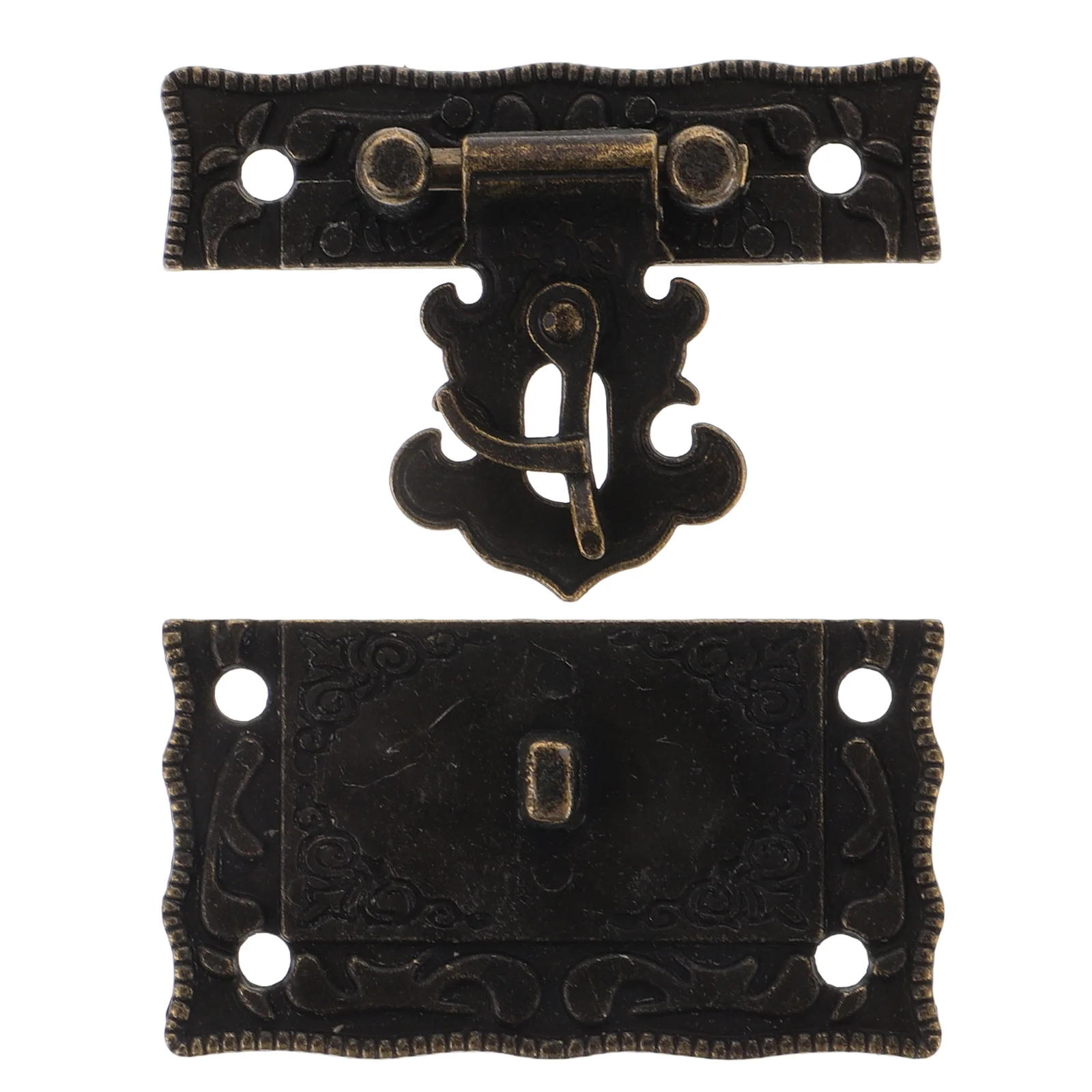 Alloy Buckle Jewelry Boxes Replaceable Latch Lock Hasp Cupboard Metal Zinc Latches Hardware