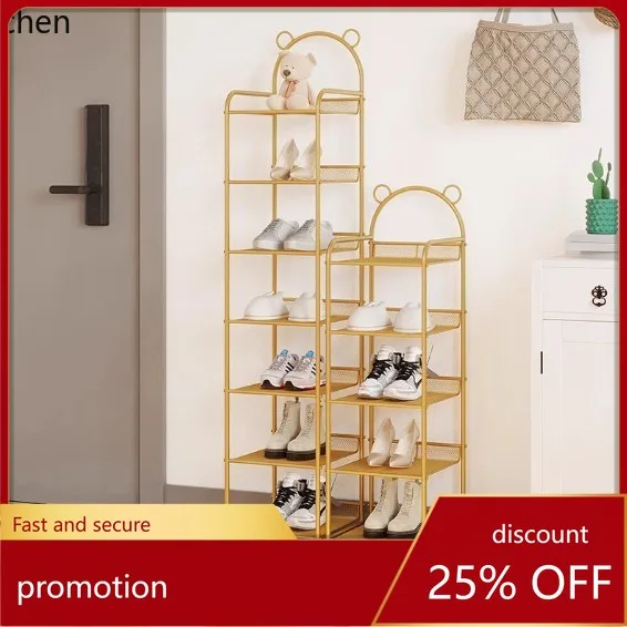 ZML Simple Shoe Rack Storage Rack Home Entrance Multi-layer Slipper Rack Storage Artifact