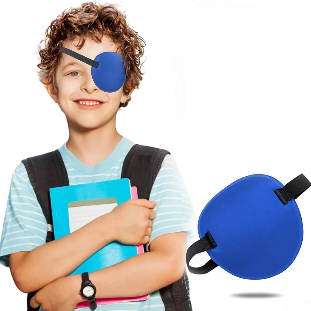 Colorful Medical Use Concave Eye Patch 3D Foam Groove Eyeshades for Lazy Eye Eye Care Tools