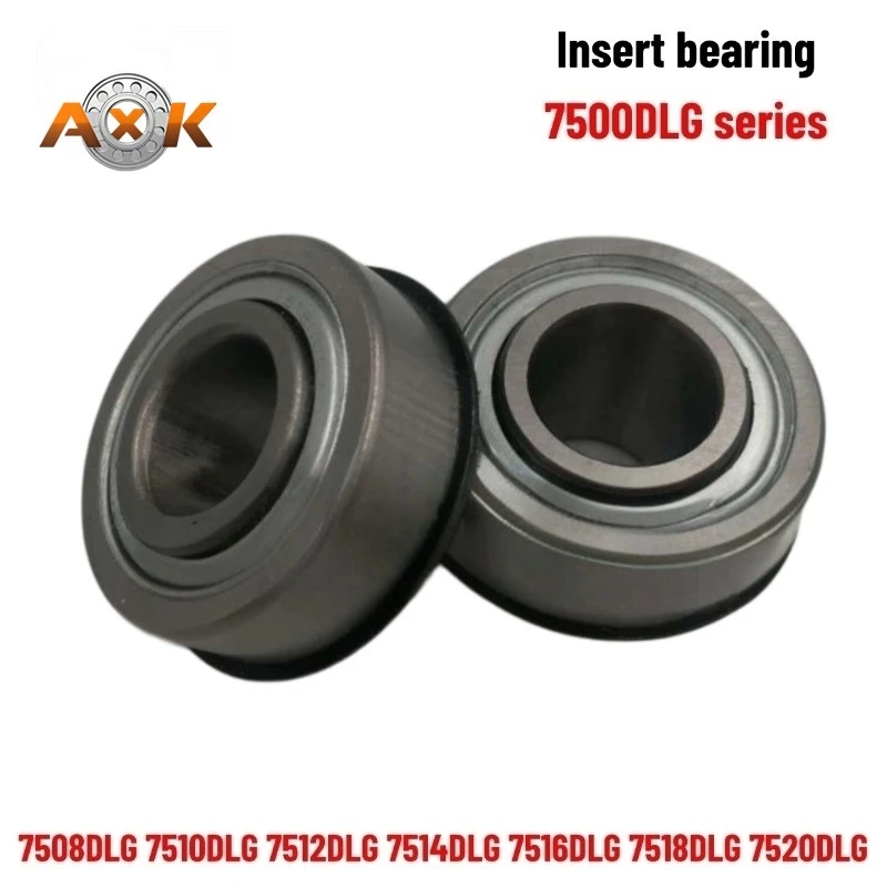 7508DLG 7510 7512 7514 7516 7518 7520DLG 7500 Series Inch-Style Ground Ball Bearings With a Snap Ring Groove