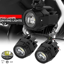 E9 Mark Motorcycle LED Fog Lights for BMW R1250GS ADV F800GS R 1250 GS LC Yamaha MT07 MT09 Universal Auxiliary Light Assemblie