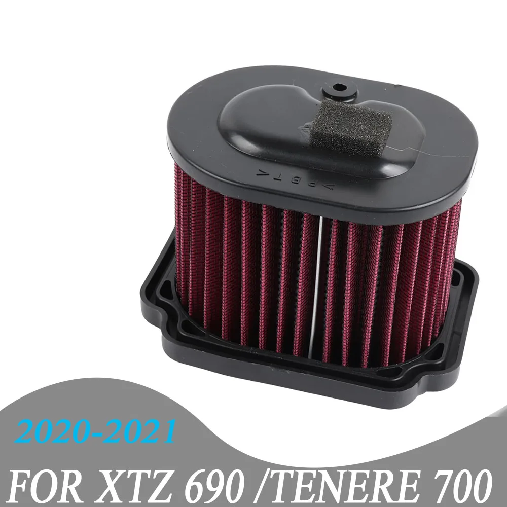 

Tenere 700 2021 2020 Air Filter for Yamaha XTZ690 Intake Cleaner Air Element Motorcycle Accessories