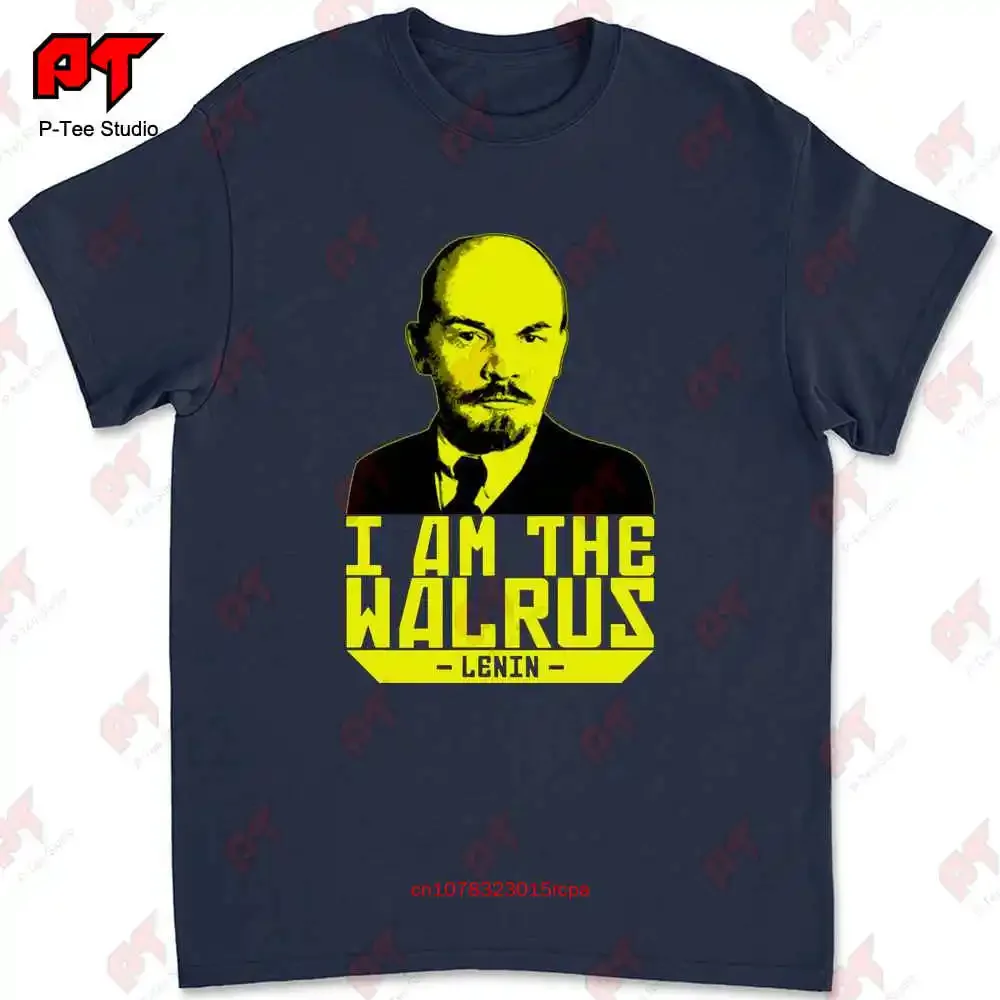 Big Lebowski Lenin I Am The Walrus Lennon T-shirt 0OCQ