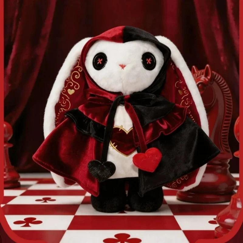 Plushie Dreadfuls Rabbit Plush Doll Alice Wonderland Red Queen Guard Stuffed Animal Soft Collectible Decorative Plush Toy