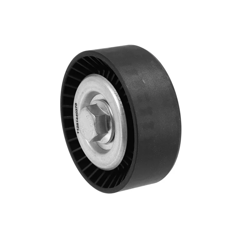 11281440378 Belt Deflection Guide Pulley For BMW E46 E81 E82 E87 E90 E91 E92 E93