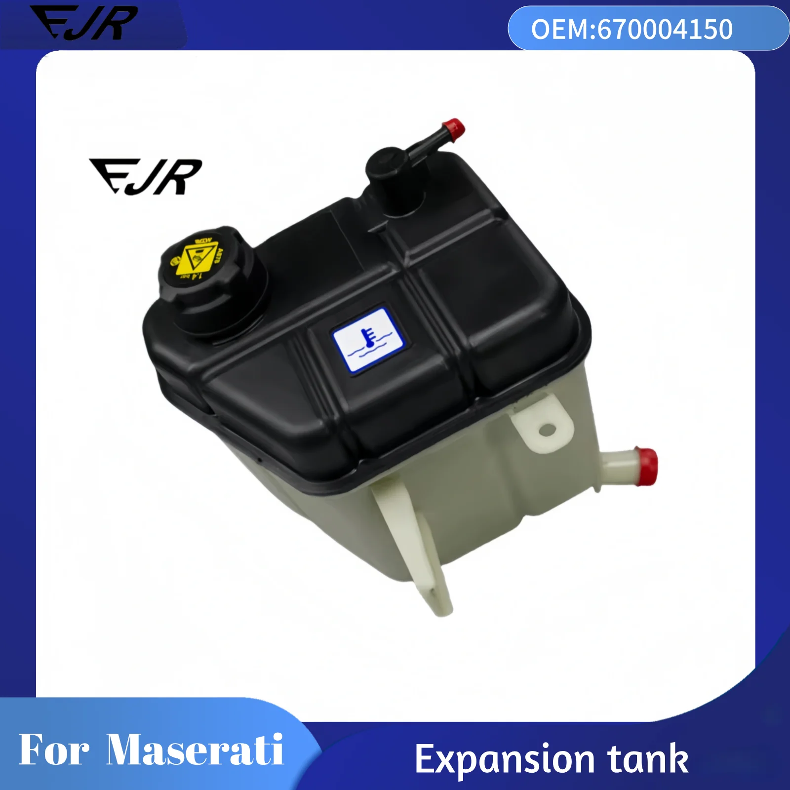 670004150 For Maserati QUATTROPORTE GHIBLI LEVANTE V6 Diesel Vehicle Complete Set of Expansion Tank Sub-Water Bottle Is Suitable
