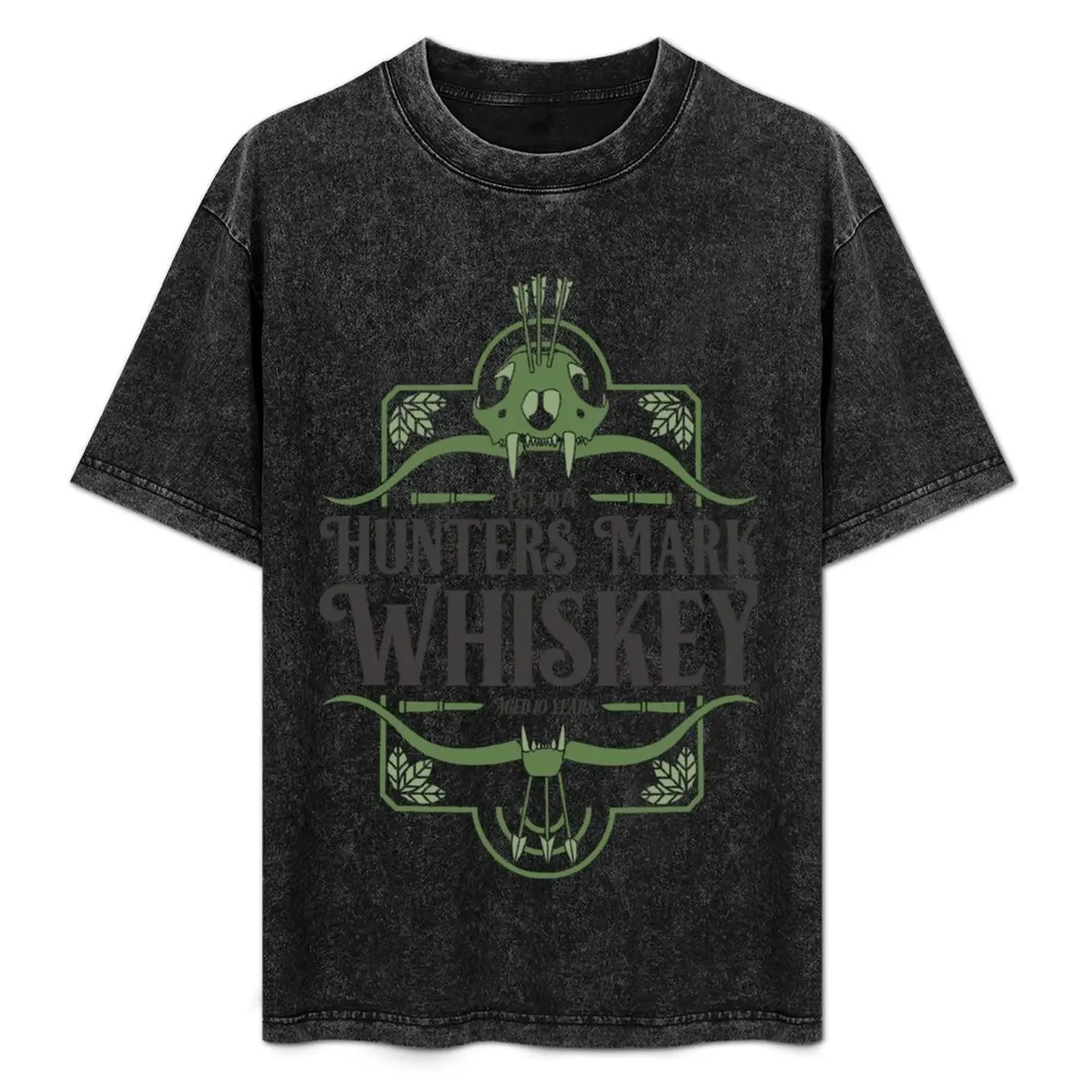 

Hunters Mark Whiskey (Black text) T-Shirt Fashion Casual Short Sleeve T-Shirt