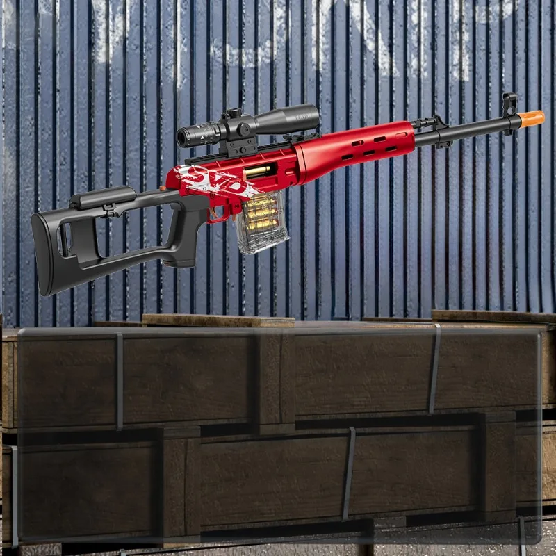 2025 arma de bala macia brinquedo modelo arma pode ser disparada manualmente carregado rifle de assalto submetralhadora presente de aniversário de natal