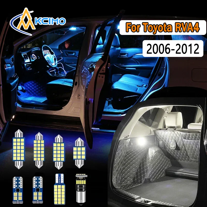 

Canbus Indoor Ceiling Bulbs For Toyota RVA4 2006-2012 Car LED Interior Map Trunk Light Kit