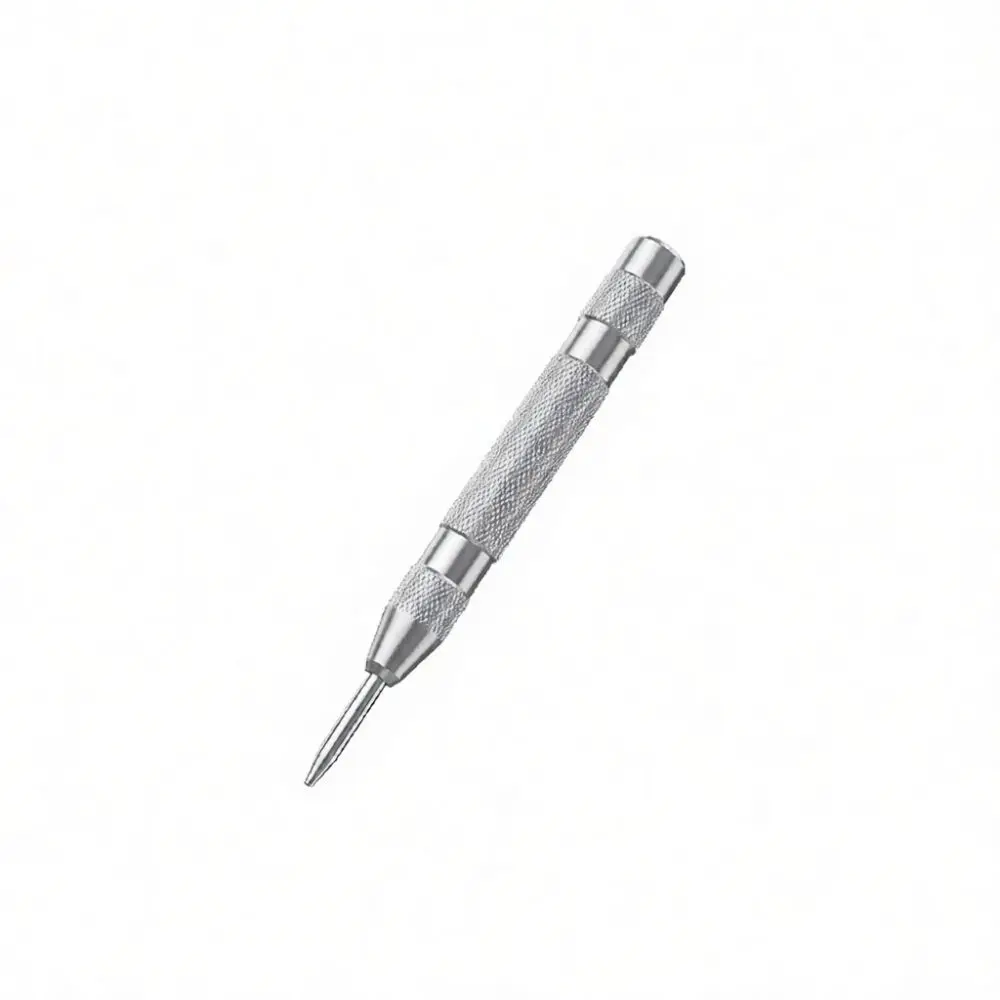 Automatic Center Punch Tool Metal Wood Marker Drilling Positioning Accessory High Hardness Impact Spring Loaded Puncher