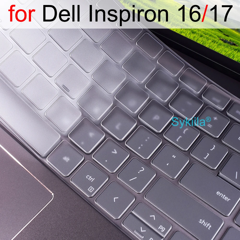 Keyboard Cover for Dell Inspiron 16 Plus 17 5620 5625 7620 2 in 1 7610 7706 7773 7779 7786 7791 Silicone Protector Skin Case