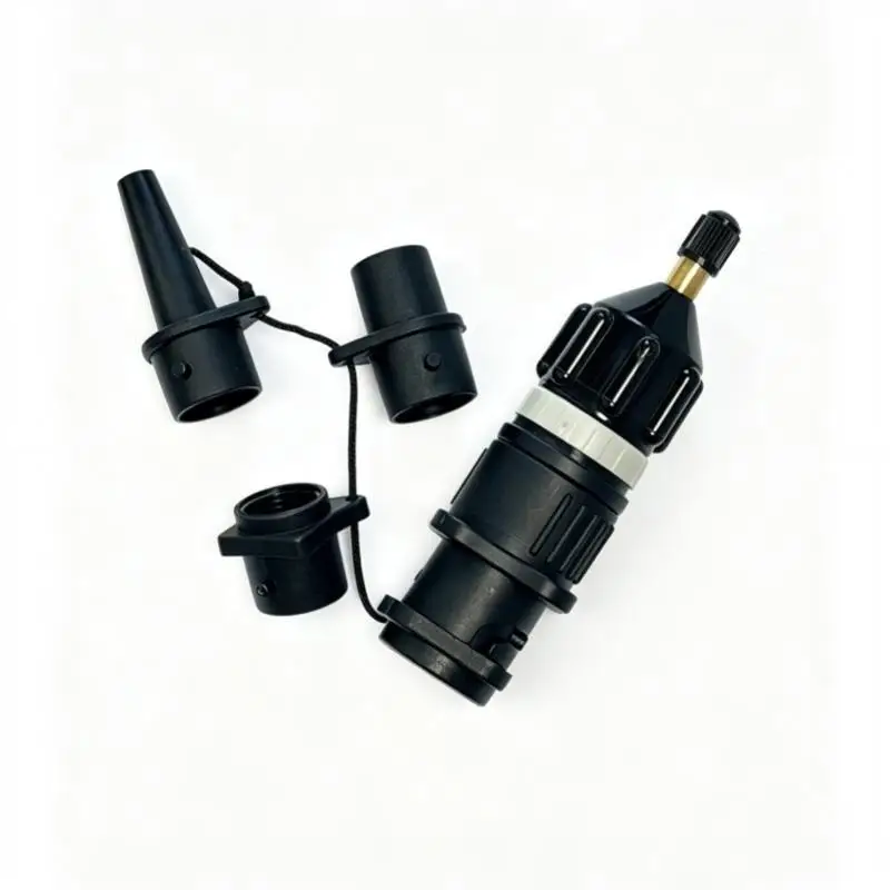 SUP Air Valve Adaptor Kit Multifunctional Portable Inflatable Pump Connector for Paddle Board Inflatable Raft Kayak Travel