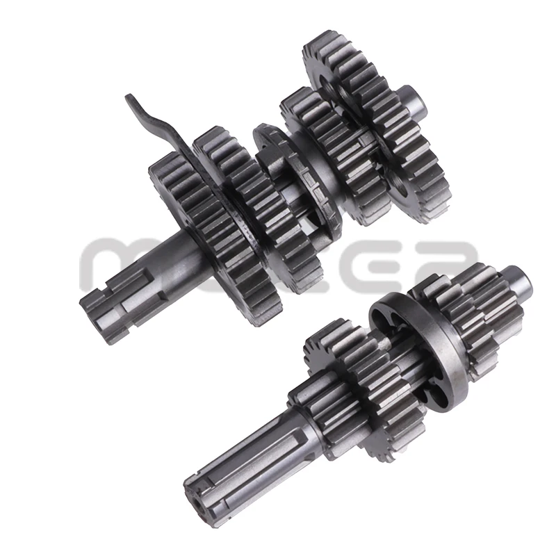 3+1 Reverse Gears Main Countershaft Transmission Gear Box  Counter Shaft Fit For 50cc-110cc  Engines Accessories