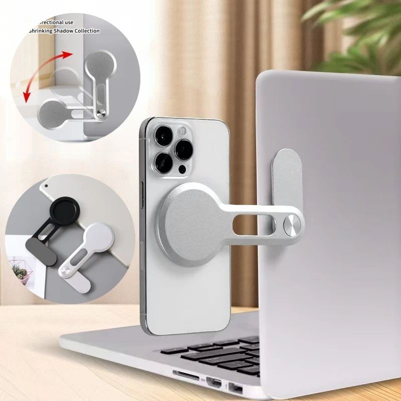 Magnetic Phone Holder For Magsafe IPhone14 13 12 Pro Max Laptop Phone Stand For Model 3 Y X S Monitors Side Mount Support