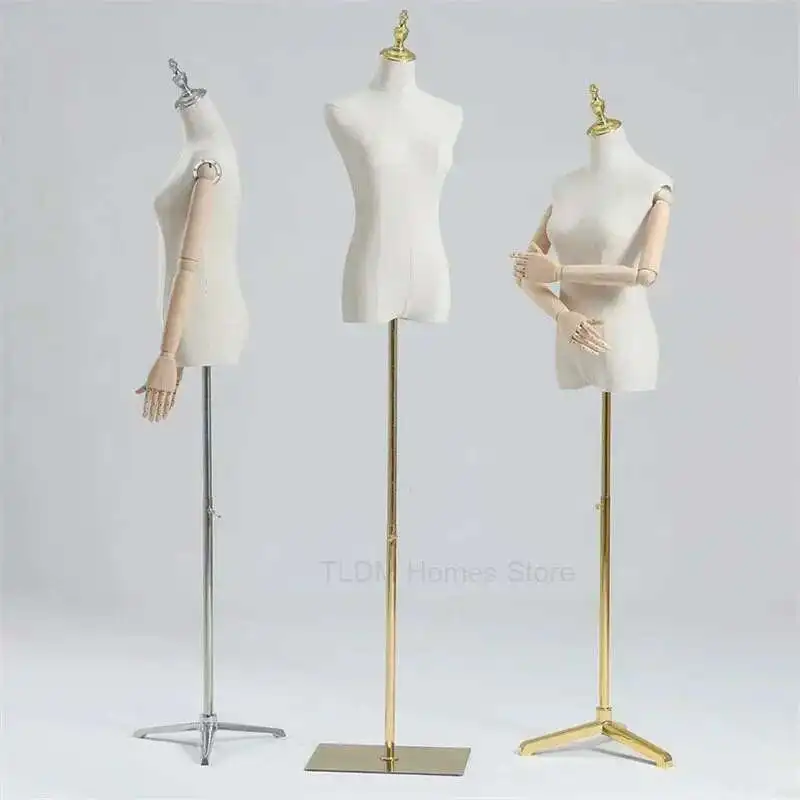 

Wedding Shop Special Female Mannequin Wedding Dress Display Stand Model Prop Metal Display Stand Woman Body Dress Clothing Dummy