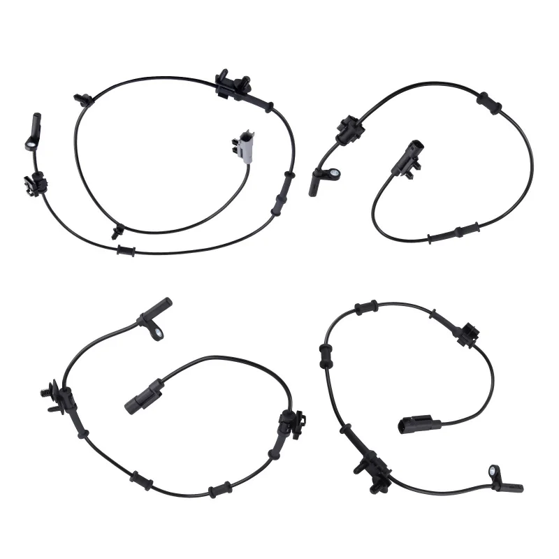

4PCS ABS Wheel Speed Sensor Front Rear For Dodge Charger Challenger 2011-2014 4779639AB 4779643AB 4779642AA 4779639AA