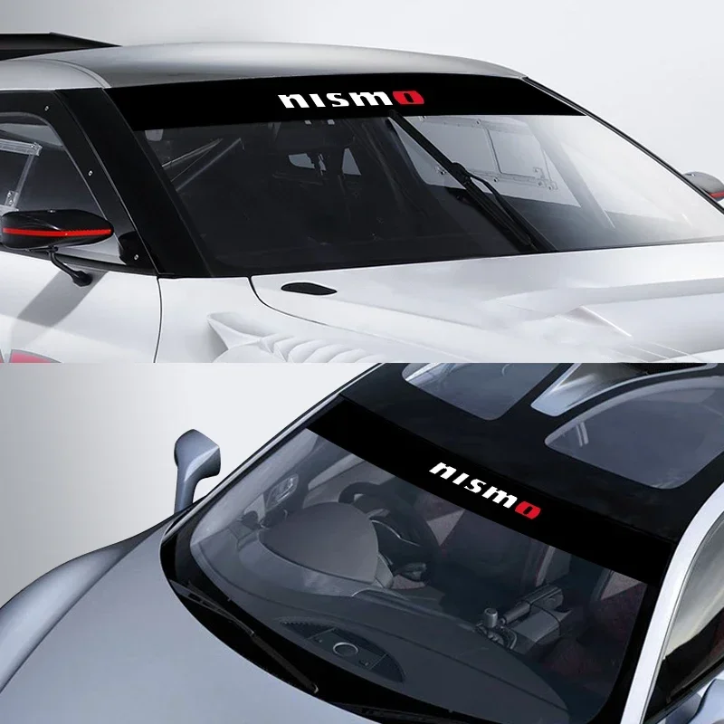 Auto-Frontscheiben-Aufkleber vorne und hinten, dekorative Aufkleber für Nissan Nismo GTR Sylphy Teana Almera Qashqai J10 J11 – Detail 18