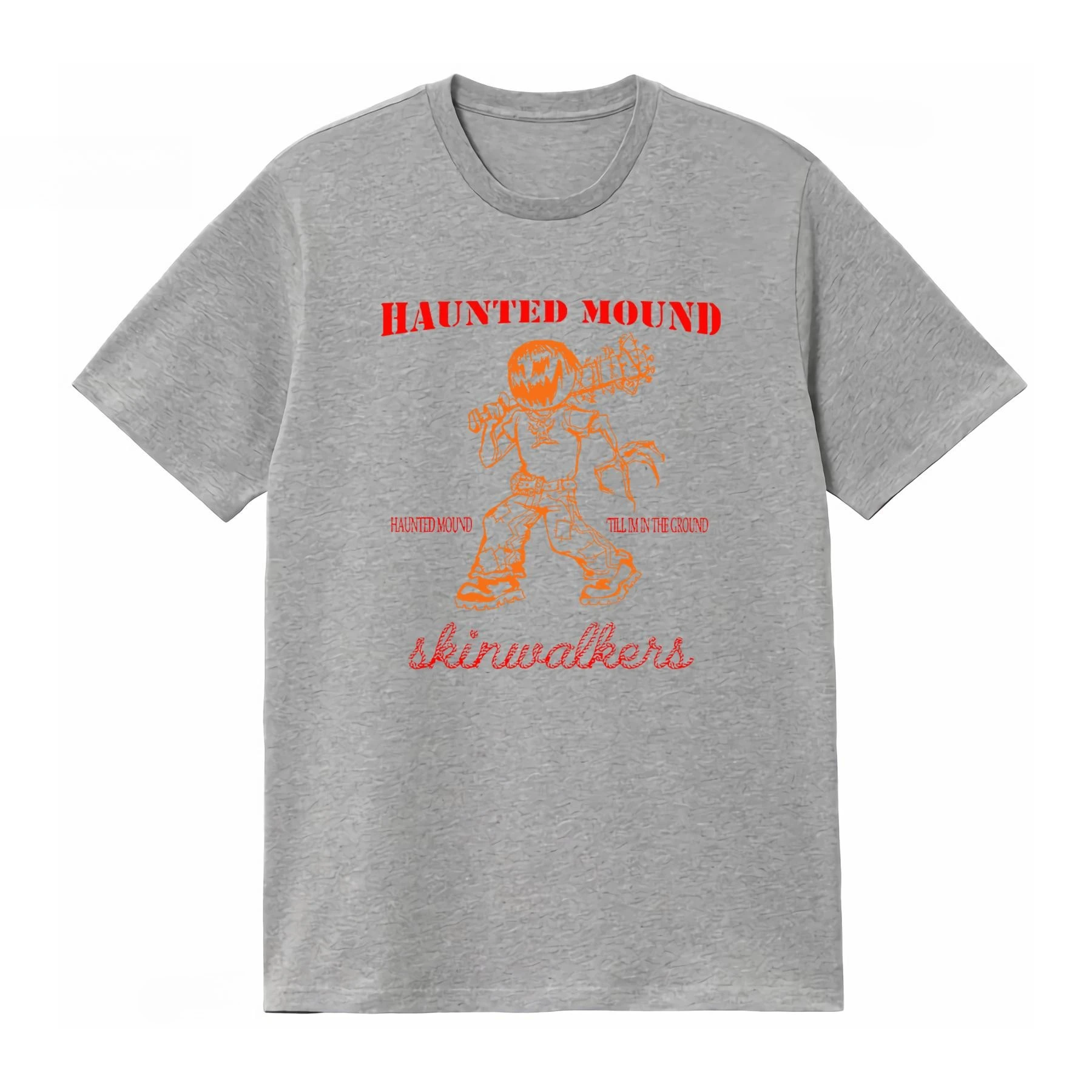 2026 Haunted Mound Skinwalkers Halloween Themed T Shirt All Sizes Available Vintage Designer Clothes Fashion Versatile