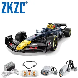 MOC 1:8 Italian Competition Car RC Car Building Block Famous Supercar Drift Racing Educational Toy for Teenagers Festival Gifts
